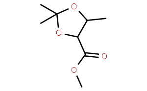 (4S,5R)-2,2,5-三甲基-1,3-二氧烷-4-羧酸甲酯