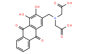 1，2-二羟基蒽醌基-3-甲胺-N，N-二乙酸