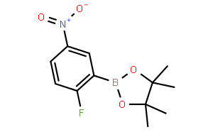 2-氟-5-硝基苯基硼酸频那醇酯