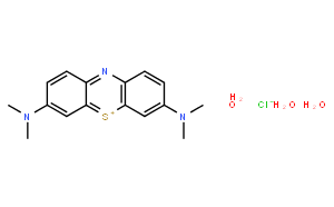 亚甲基蓝,用于生物学染色，Dye content， ≥90%(HPLC)
