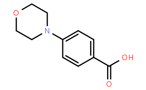 4-(4-吗啉基)苯甲酸	(含≤0.5% N,N-二甲基甲酰胺)