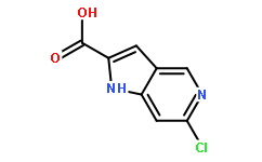 6-氯-1H-吡咯并[3,2-C]吡啶-2-甲酸