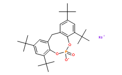2，2'-亚甲基双(4，6-二叔丁基苯基)磷酸酯钠,≥98%