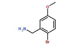 (2-溴-5-甲氧基苯基)甲胺,97%