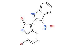 2H-Indol-2-one, 7-bromo-3-[1,3-dihydro-3-(hydroxyimino)-2H-indol-2-ylidene]-1,3-dihydro