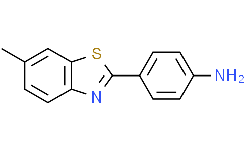 2-(4-氨基苯基)-6-甲基苯并噻唑，97%