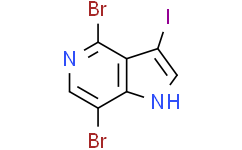 4,7-DIBROMO-3-IODO-5-AZAINDOLE