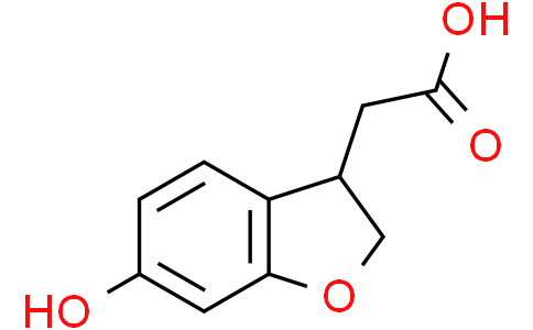 2-(6-hydroxy-2,3-dihydro-1-benzofuran-3-yl)acetic acid