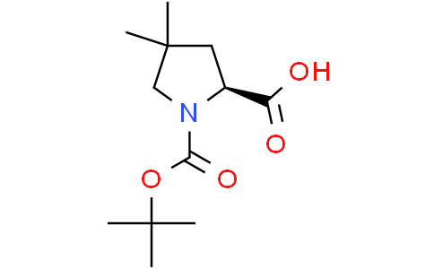 (2S)-1-[(tert-butoxy)carbonyl]-4,4-dimethylpyrrolidine-2-carboxylic acid