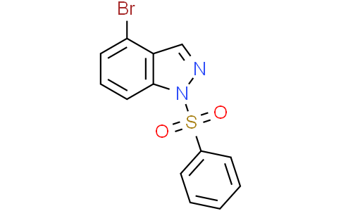 1-(benzenesulfonyl)-4-bromo-1H-indazole