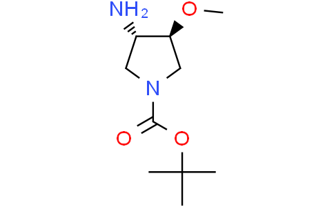 tert-butyl (3S,4S)-3-amino-4-methoxypyrrolidine-1-carboxylate