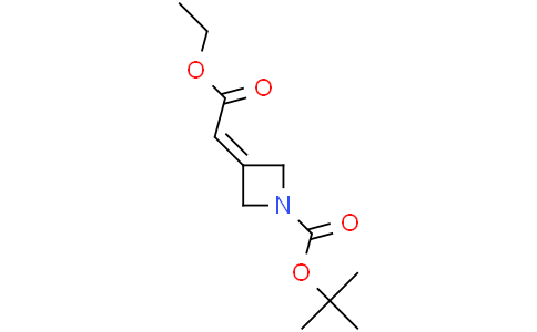 tert-butyl 3-(2-ethoxy-2-oxoethylidene)azetidine-1-carboxylate