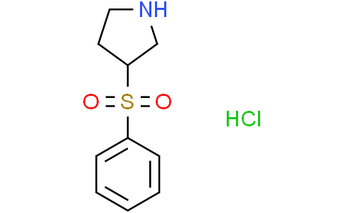 3-(benzenesulfonyl)pyrrolidine hydrochloride