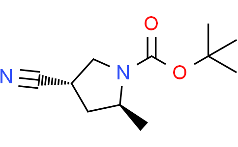 tert-butyl (2S,4S)-4-cyano-2-methyl-pyrrolidine-1-carboxylate