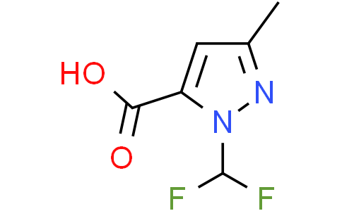 1-(difluoromethyl)-3-methyl-1H-pyrazole-5-carboxylic acid
