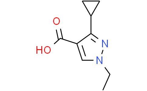 3-cyclopropyl-1-ethyl-1H-pyrazole-4-carboxylic acid