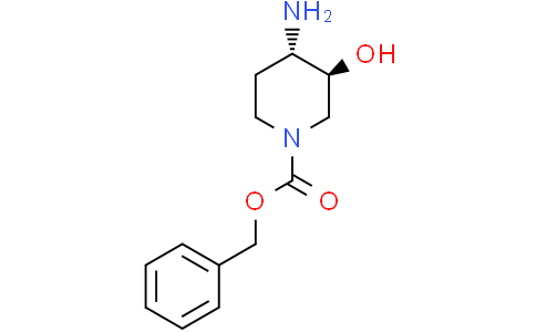 benzyl (3S,4S)-4-amino-3-hydroxypiperidine-1-carboxylate