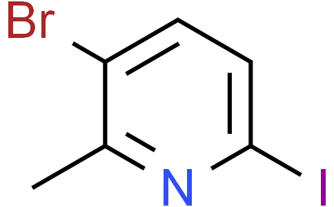 3-bromo-6-iodo-2-methyl-pyridine