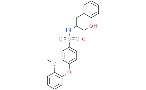 N-[4-(2-Methoxyphenoxy)Phenylsulfonyl]-Dl-PhenylalanineCas:1008961-78-1