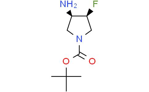 tert-butyl (3R,4S)-3-amino-4-fluoropyrrolidine-1-carboxylate