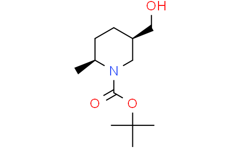 tert-butyl (2S,5R)-5-(hydroxymethyl)-2-methyl-piperidine-1-carboxylate