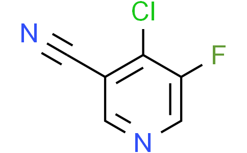 4-chloro-5-fluoro-pyridine-3-carbonitrile