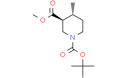 O1-tert-butyl O3-methyl trans-4-methylpiperidine-1,3-dicarboxylate