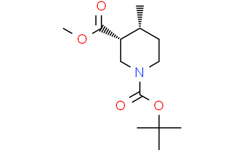 O1-tert-butyl O3-methyl cis-4-methylpiperidine-1,3-dicarboxylate