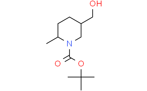 tert-butyl (2R,5R)-5-(hydroxymethyl)-2-methyl-piperidine-1-carboxylate