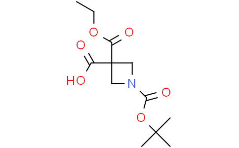 1-tert-butoxycarbonyl-3-ethoxycarbonyl-azetidine-3-carboxylic acid