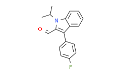1-异丙基-3-(4-氟苯基)吲哚-2-甲醛,97%