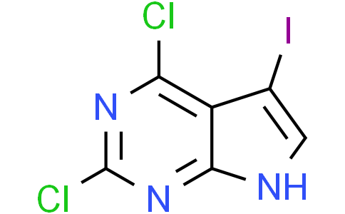2,4-dichloro-5-iodo-7H-pyrrolo[2,3-d]pyrimidine