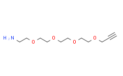丙炔-四聚乙二醇-氨基；炔基-四聚乙二醇-氨基；