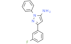 5-(3-FLUORO-PHENYL)-2-PHENYL-2H-PYRAZOL-3-YLAMINE