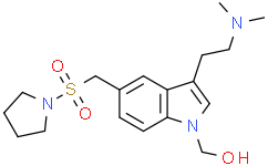 (3-(2-(Dimethylamino)ethyl)-5-((pyrrolidin-1-ylsulfonyl)methyl)-1H-indol-1-yl)methanol