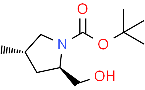 tert-butyl (2R,4S)-2-(hydroxymethyl)-4-methylpyrrolidine-1-carboxylate
