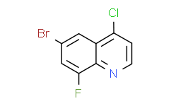 6-溴-4-氯-8-氟喹啉,97%