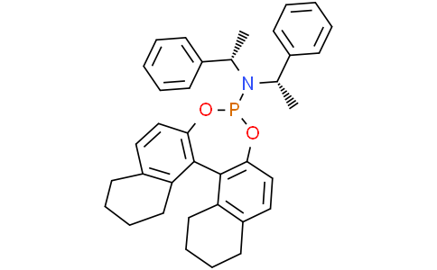 (11bR)-N,N-Bis((S)-1-phenylethyl)-8,9,10,11,12,13,14,15-octahydrodinaphtho[2,1-d:1',2'-f][1,3,2]dioxaphosphepin-4-amineCas:1021439-60-0