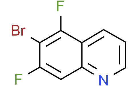 6-bromo-5,7-difluoroquinoline