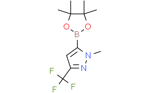 1-methyl-5-(tetramethyl-1,3,2-dioxaborolan-2-yl)-3-(trifluoromethyl)-1H-pyrazole