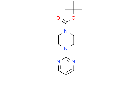tert-butyl 4-(5-iodopyrimidin-2-yl)piperazine-1-carboxylate