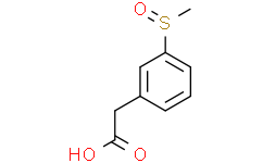 3-(甲基亚砜基)苯乙酸