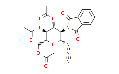 3，4，6-三-O-乙酰基-2-脱氧-2-邻苯二甲酰亚胺基-β-D-叠氮化吡喃葡萄糖,≥98%