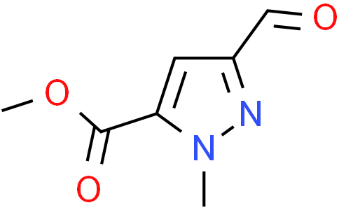 methyl 5-formyl-2-methyl-pyrazole-3-carboxylate