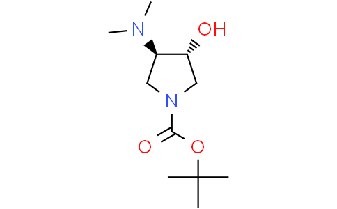 tert-butyl (3R,4R)-3-(dimethylamino)-4-hydroxypyrrolidine-1-carboxylate