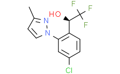 (1R)-1-[4-氯-2-(3-甲基-1H-吡唑-1-基)苯基] -2,2,2-三氟乙烷-1-醇