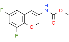 CARBAMIC ACID, N-(6,8-DIFLUORO-2H-1-BENZOPYRAN-3-YL)-, METHYL ESTER