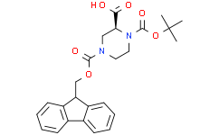 (S)-1-N-Boc-4-N-Fmoc-哌嗪-2-羧酸,95%