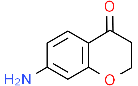 7-amino-3,4-dihydro-2H-1-benzopyran-4-one