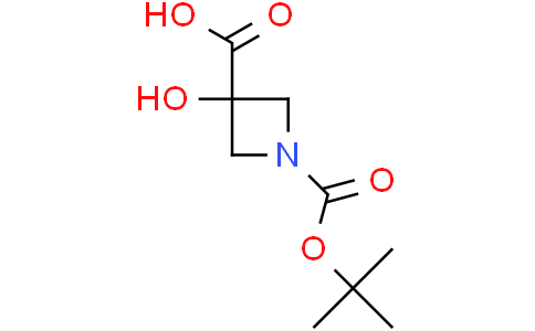 1-[(tert-butoxy)carbonyl]-3-hydroxyazetidine-3-carboxylic acid